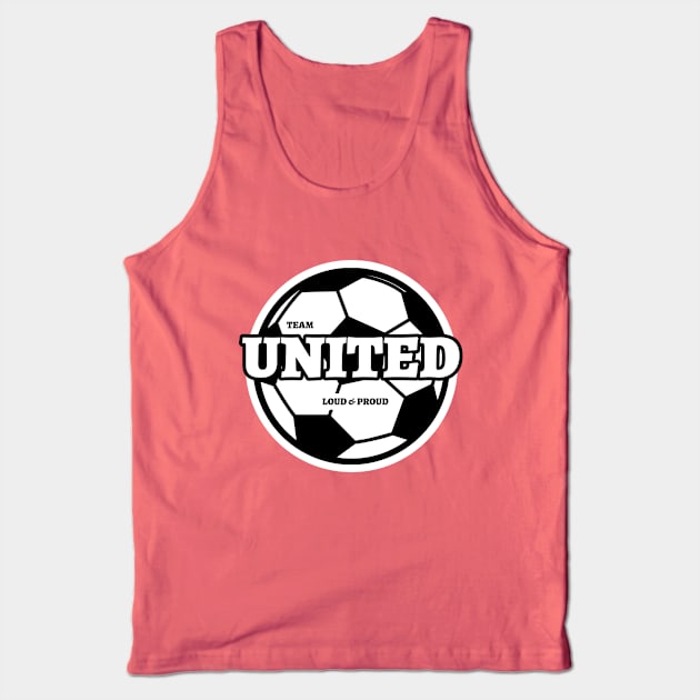 United Soccer Tank Top by Innovative Creations & Designs